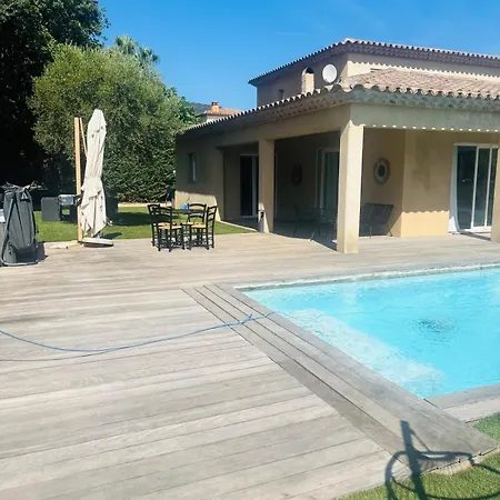 Golfe St-tropez - - Ravissante Maison 4 - Piscine Chauffee Villa