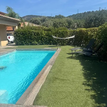Villa Ravissante Maison 4 Chambres Avec Piscine - Grimaud, Golfe De Saint-Tropez